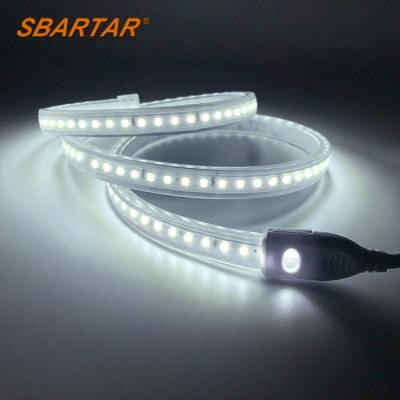 China Hotel 50M High Brightness 220V 1000lm LED Strip Lights Led 2835 120leds/m popular in Saudi Arabia for sale