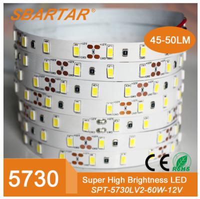 China Residential 24 Volt 5730 Led Strip 112leds Strip Light Cable RA90 for sale