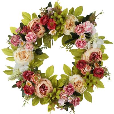 China 2021 Colorful Garland Indoor Modern Wedding Decoration Artificial High Quality Wholesale Beautiful for sale