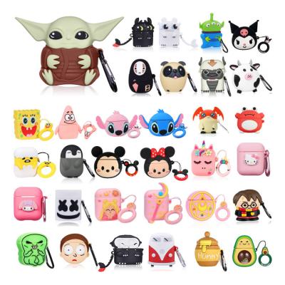 China Wholesale Cartoon New Arrival Earphone Silicone 3D Protective Case For Airpod 2 3 pro for sale