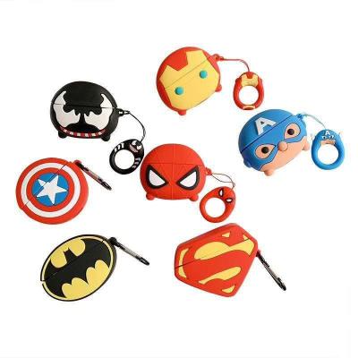 China Factory Direct Selling New Cartoon Thick Solid Color Round Bottom Silicone High Quality Earphone Protective Shell For Airpod 3 Case for sale