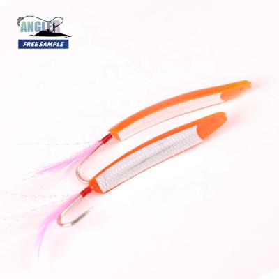 China Free Sample 8pcs/1 Vivid Fish Action Angler Swimming Kit Lure Hard Plastic Fishing Lure Bow Angle For Lure Bait 2 for sale