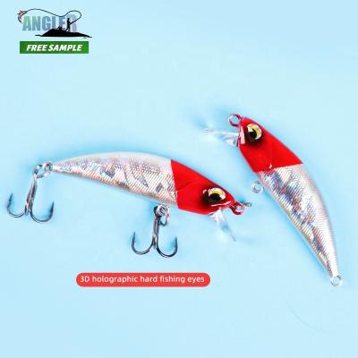 China ABS Plastic Angler 50mm Lures Minnow Minnow Fishing Lure For Sea Fishing, Boat Fishing for sale