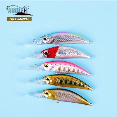 China ABS Plastic Angler Minnow Lure Hard Lure Design Lures Minnow Hard Lures for Trout, Bass, Bream, Trout and Perch for sale