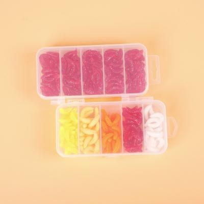 China Vivid Fish Action Angler Lure Kit Swim Very Soft Rubber Fishing Plastic Worms Producers Fishing Lures for sale