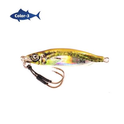 China 3D Printed Model Angler 3D Printed Model Ready To Ship 2.48in/1.06oz Tuna Bait Rig 40g Vertical Lure Rigging Lures for sale