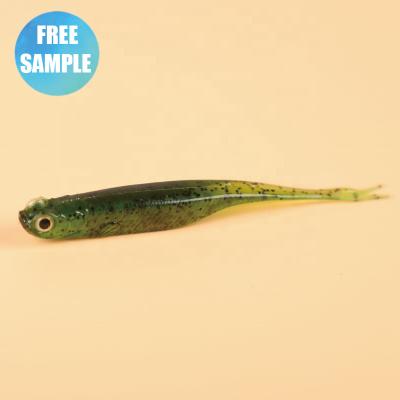 China Swim Fish Action Angler Free Sample OEM In All Seasons Soft Plastic Bag Bass Bait Bite Soft Lure Lures for sale