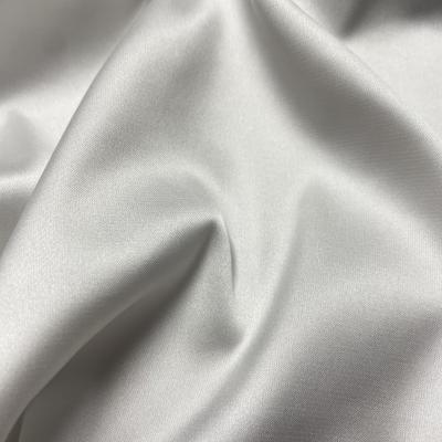 China Waterproof Customized PS 50D Spandex SATIN Printing Fabric For Dress And Skirt for sale