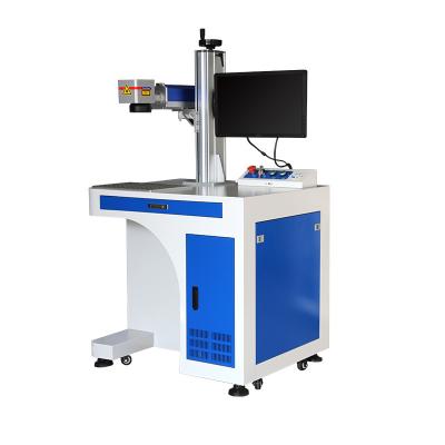 China Deep Marking 40w 60w 80w Acrylic Galvo CO2 Laser Marking Machine For Bamboo for sale