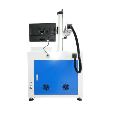 China Deep Plastic Marking 60W Co2 Laser Marking Machine For Bamboo for sale