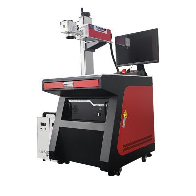 China Ultraviolet Laser Marking Factory Raycus Laser Source 3w 5w 10w Portable Ultraviolet Fiber Laser Marking Machine For Brass Aluminum Tag Steel Engraving for sale