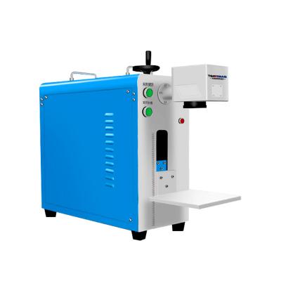 China Manufacturer Portable Fiber Laser Marking Machine 30w Portable Laser Printing Machine for sale