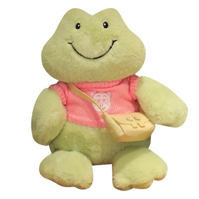 China Custom Soft Stuffed Animal Plush Toy Frog Frog Plush Doll Muppets Movie Plush Toy for sale