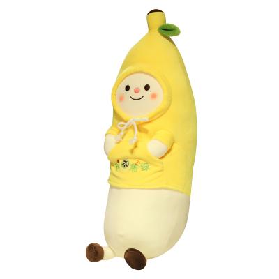 China Plush Dolls Plush Toys Banana Man Dolls Yellow Korea Popular Soothe Dolls Banana Man for sale