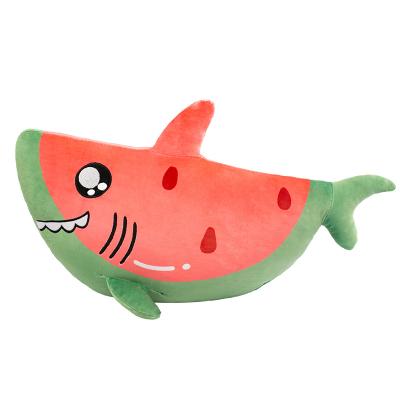 China Eco-Friendly Soft Toy Sleeping Pillow Travel Companion Toy Gift Shark Cute Stuffed Plush Animal Pillow for sale