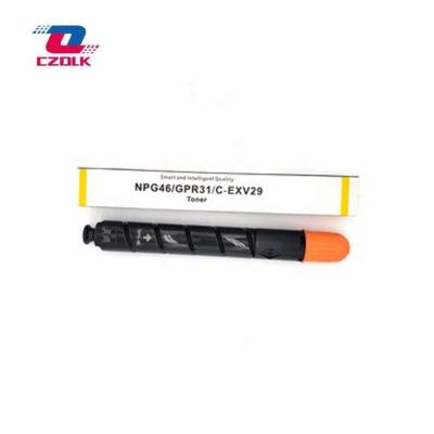 China Original used COMPATIBLE GPR-31 NPG-46 C-EXV29 color toner cartridge for Canon IRC5030 5035 5235 5240 copier 1pc bk=550g cmy=350g for sale