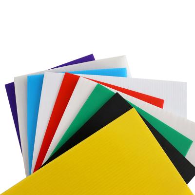 China PP factory direct sales of professional flexible hollow board corrugated plastic board pp sheet for sale