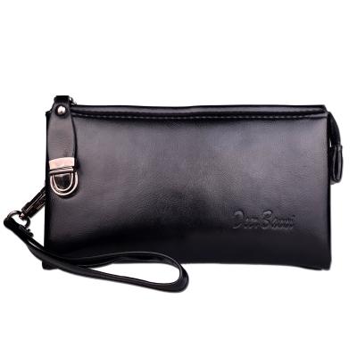 China 2022 DEABOLAR Men's Business Portable Cash Money Wallets Waterproof PU Leather Long Clips Casual Standard Wallets Male Clutch Bag for sale