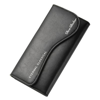 China DEABOLAR Waterproof Customize Designer Long Leather Wallet Coin Purse 20 Slots Card Holder Multi PU Leather Luxury Card Wallet Man for sale