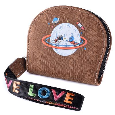 China Anime Style Organ Card Bag Men's Passport PU Leather Retro Men's Anti-theft Credit Card Bag for sale