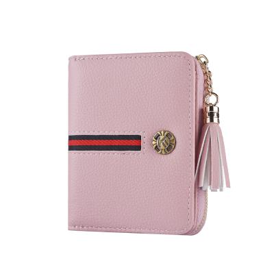 China Waterproof 2021 New Ladies Zipper Pocket Coin Bill Holder Credit Card ID Card Holder for sale