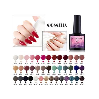 China COSCELIA USA Popular Free Shipping Wholesale Gel Nail Polish Set For Nail Art Manicure Tool Kit Private Label for sale