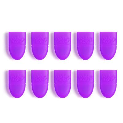 China COSCELIA Convenient Nail Art Silicone Remover Wrap For Saok Off Polish Art Tool Salon Reusable Manicure Pedicure UV Gel Nail Clipper for sale