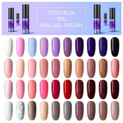 China Hot Selling COSCELIA 2021 Newest Easy Nail Art Enamel Gel Polish Professional Nail Salon Use Products for sale