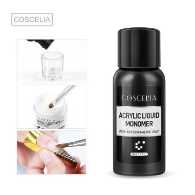 China COSCELIA Fashionable Wholesale Quick Dry KG Monomer Acrylic Liquid For Acrylic Powder for sale