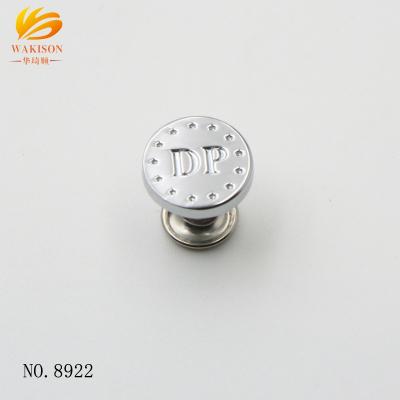 China Durable / Eco - Friendly Bag Rivet Wholesale Customized Flat Metal Rivet Logo for sale