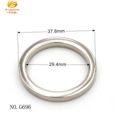 China Zinc Alloy Eco - Friendly / Durable Accessories Metal Round Carabiner Ring Handbag Round O Ring for sale