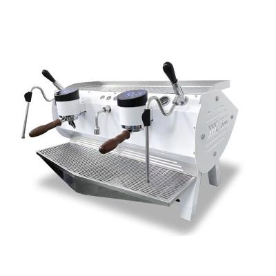 Chine Fabricant d'espresso semi-automatique commercial avec chaudière triple et fonction programmable à vendre