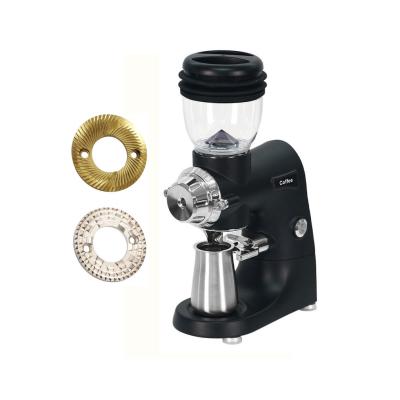 Cina 75 mm Burr Grinders Titanio Plate Electric Coffee Bean Grinder per Cappuccino Latte in vendita