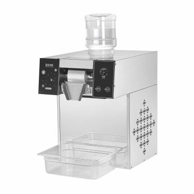 China Commercial Snowflake Ice Cream Machine with Fully-Automatic Control 1300W Stainless Steel for sale