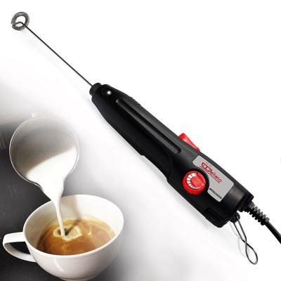 China 220V elektrische melkspinner Mini handbediende voedselblender Koffiemengster met snelheidsregeling Te koop