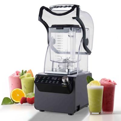 China 1800W Motor Commercial Blender 72 Oz Container Ideal for Frozen Drinks and Smoothies for sale