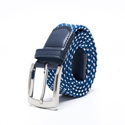 China Braided Stretch Belt Leisure Belt Casual Elastic Fabric Belt for sale