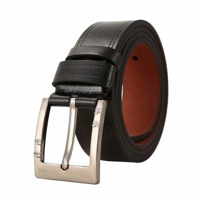 China PU Leather Jeans Belt Wholesale Custom Men Casual Pin Buckle Pu Leather Belt for sale