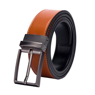 China PU Leather Top Grade Business Leather Belt Formal Reversible Adjustable Custom For Man for sale