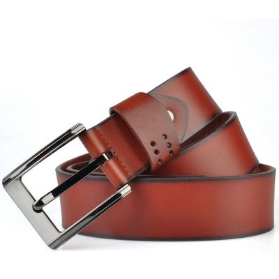 China Top Layer Cowhide Leather Casual High Quality Belt Genuine Leather Belts For Men Original Cowhide for sale