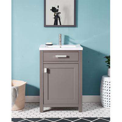 China 15 years mufacturer design experience cheap modern PVC bathroom vanity cabinet environment friendly for sale