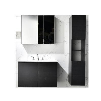 China 2020 Hot Free Selling Environment Friendly Single Sink New Designs Bathroom Cabinet for sale