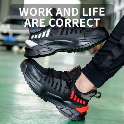 China Sensational Light EVA Work Shoes Anti Puncture Steel Head Steel Toe Protective Work Shoes Men Safety Shoes for sale