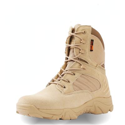 China Manufacturers Adult Military Delta Boots Combat Boots High Top Tactical Boots Increasing Shoes Outdoor Desert Boots for sale