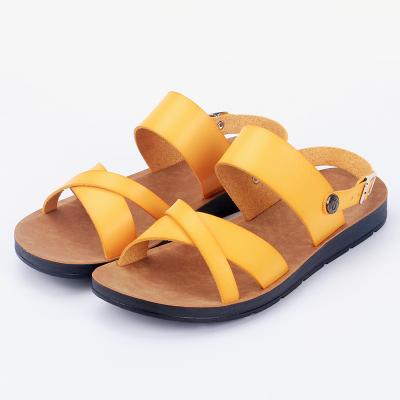 China New Summer Wear Women Sandals TPR Super Fiber Sandals Comfortable Beach Casual Shoes for sale