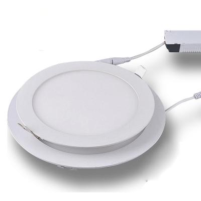 China Recessed Industrial Round Led Modern Panel Light Ceiling Downlight Wholesale Price No Flickering 3w 4w 6w 9w 12w 15w 18w 24w Ultra Thin OEM for sale