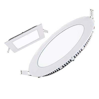 China Commercial Super Bright Hotel Energy Saving 12W LED Slim Panel Light for sale