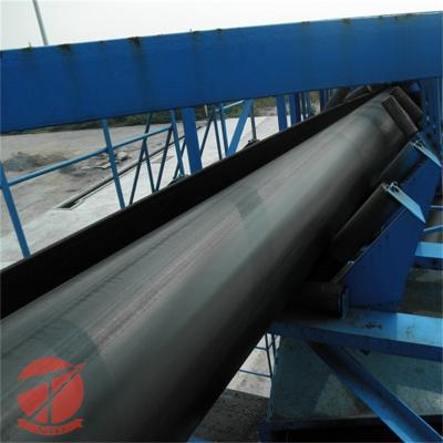 China Mining Rubber Pipe Multi Ply Textile Heat Resistant Conveyor Belt for sale