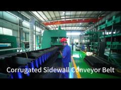 Excellent Impact Resistance Corrugated Sidewall Multi-ply Textile Conveyor Belt