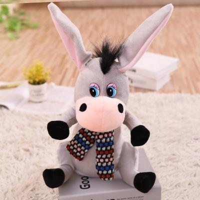 China Promotional or Gift Electric Talking Dancing Stuffed Toy Plush Donkey DOLL for sale